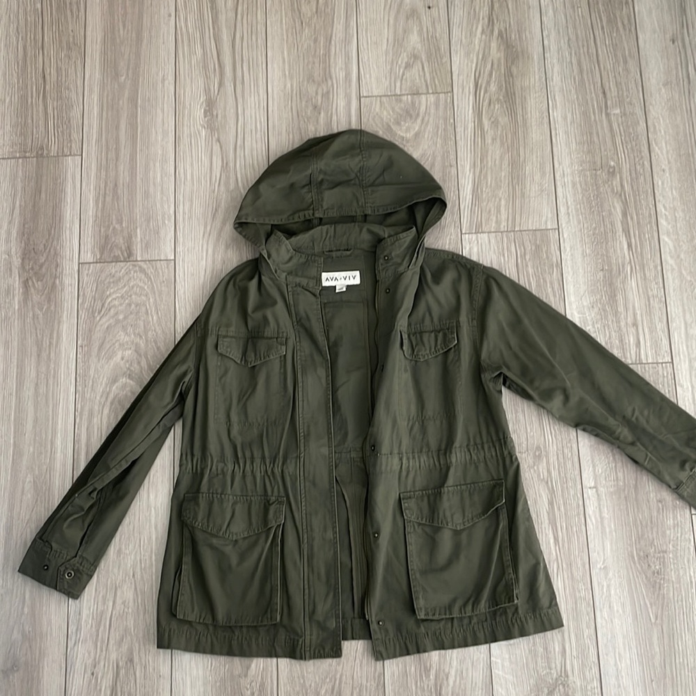 Ava and Viv Utility Jacket